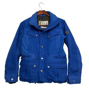 Burton Blue Windsor Jacquard Ski Snowboard Jacket